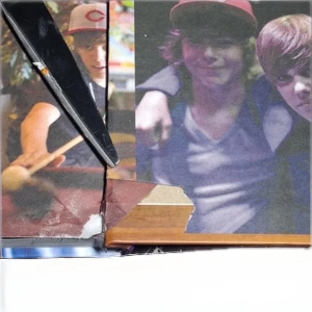 Justin Bieber First Step 2 Forever My Story Hardcover Book with Poster 2010